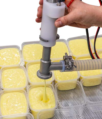 Beldos Bellift depositor in use