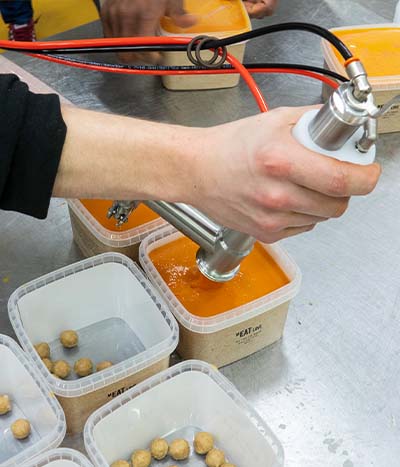 Beldos Belvario depositor in use